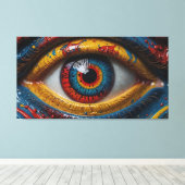 Sattire Design Canvas kunst (Insitu (Houten vloer))