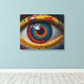 Sattire Design Canvas kunst (Insitu (Houten vloer))