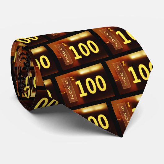 Saturation100% Stropdas (Opgerold)