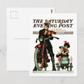 Saturday Evening Post Briefkaart (Voorkant / Achterkant)