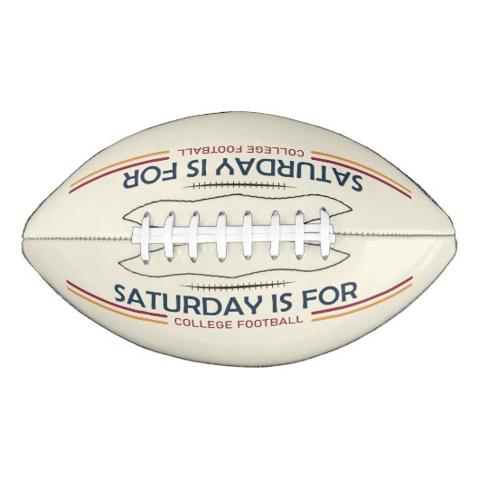 Saturday Is for College American Football (Voorkant)