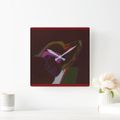 Saturday  vierkante klok (Huis)