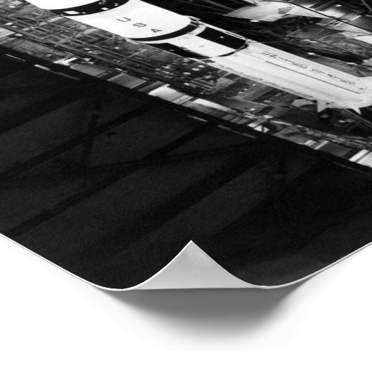 Saturn 1B Booster for Apollo-Soyuz Test Project Poster (Hoek)