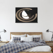 Saturn 2 canvas afdruk (Insitu (Slaapkamer))