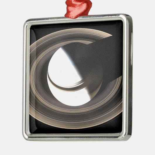 Saturn 2 metalen ornament (Links)