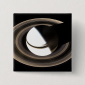 Saturn 2 vierkante button 5,1 cm (Voorkant)