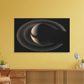 Saturn 3 canvas afdruk (Insitu (Woonkamer))