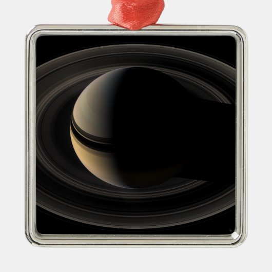 Saturn 3 metalen ornament (Voorkant)