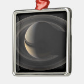 Saturn 3 metalen ornament (Links)