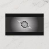 Saturn - Astronomie Visitekaartje (Voorkant)