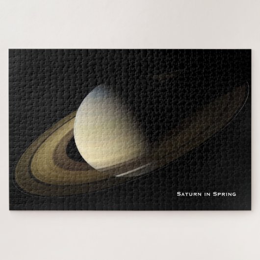 Saturn at Spring Equinox, Cassini-Huygens Legpuzzel (Horizontaal)