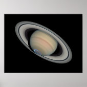 Saturn Aurora - poster (Voorkant)