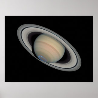 Saturn Aurora - poster