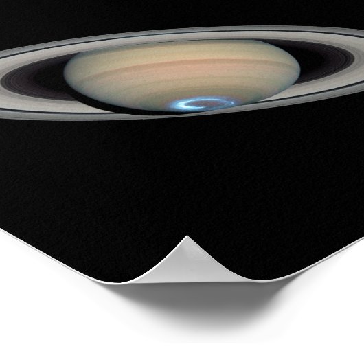 Saturn Aurora Poster (Hoek)