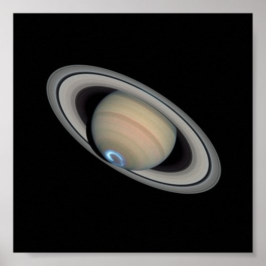 Saturn Aurora Poster (Voorkant)