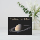 Saturn Briefkaart (Staand voorkant)