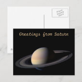 Saturn Briefkaart (Voorkant / Achterkant)