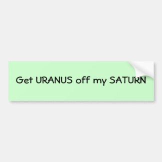 Saturn Bumpersticker