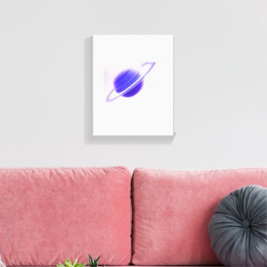 saturn canvas afdruk (Insitu (Woonkamer))