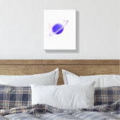 saturn canvas afdruk (Insitu (Slaapkamer))