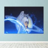 Saturn Canvas Afdruk (Insitu (Houten vloer))