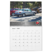 Saturn Car Club Aangepaste afgedrukte agenda Kalender (Mar 2027)