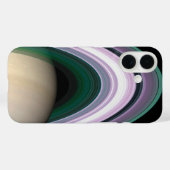 Saturn Case-Mate iPhone Case (Achterkant (horizontaal))