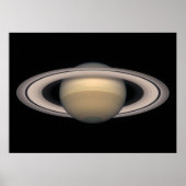 Saturn Colossal Poster - gift ruimte en astronomie (Voorkant)
