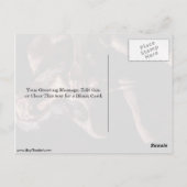 Saturn dat Zijn Zoon door Francisco De Goya Briefkaart (Achterkant)