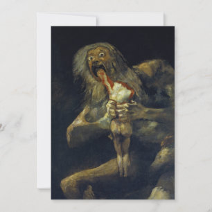 Saturn Devouring Zijne Zoon door Francisco de Goya