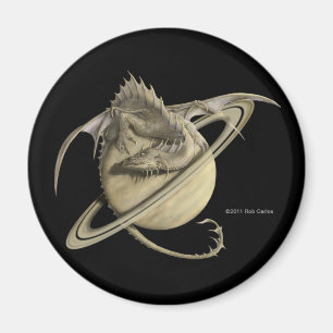 Saturn Dragon Magnet