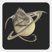 Saturn Dragon Sticker (Voorkant)