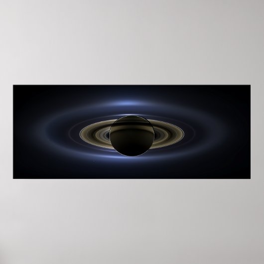 Saturn Eclipse 3 Poster (Voorkant)