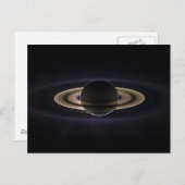 Saturn Eclipse Briefkaart (Voorkant / Achterkant)