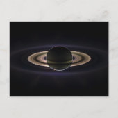 Saturn Eclipse Briefkaart (Voorkant)