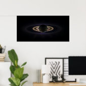 Saturn Eclipse Poster (Thuiskantoor)