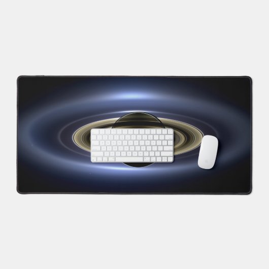 Saturn Eclipsed the Sun van Cassini Orbiter Bureaumat (Keyboard & Muis)