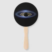 Saturn Eclipsed the Sun van Cassini Orbiter Handwaaier (Achterkant)