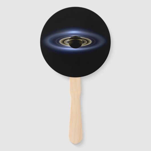Saturn Eclipsed the Sun van Cassini Orbiter Handwaaier (Voorkant)