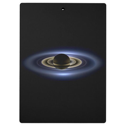 Saturn Eclipsed the Sun van Cassini Orbiter Klembord (Achterkant)