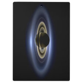 Saturn Eclipsed the Sun van Cassini Orbiter Klembord (Achterkant)