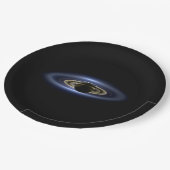 Saturn Eclipsed the Sun van Cassini Orbiter Papieren Bordje (Gekanteld)