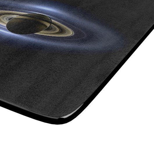 Saturn Eclipsed the Sun van Cassini Orbiter Snijplank (Hoek)