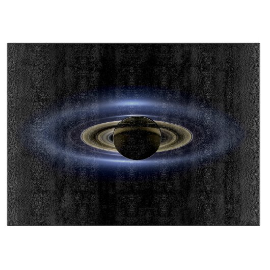 Saturn Eclipsed the Sun van Cassini Orbiter Snijplank (Voorkant)