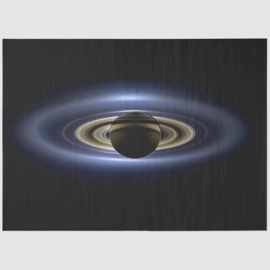Saturn Eclipsed the Sun van Cassini Orbiter Tissuepapier (Voorkant)