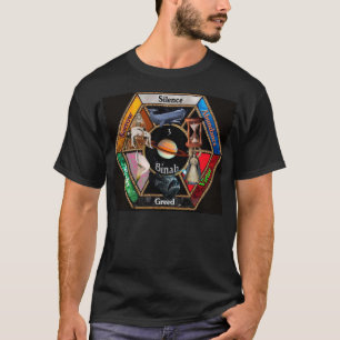 Saturn - Elementen van het shirt van Binah T