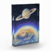 Saturn en Titan Fotoblokken (Links)