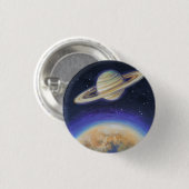 Saturn en Titan Ronde Button 3,2 Cm (Voorkant /achterkant)