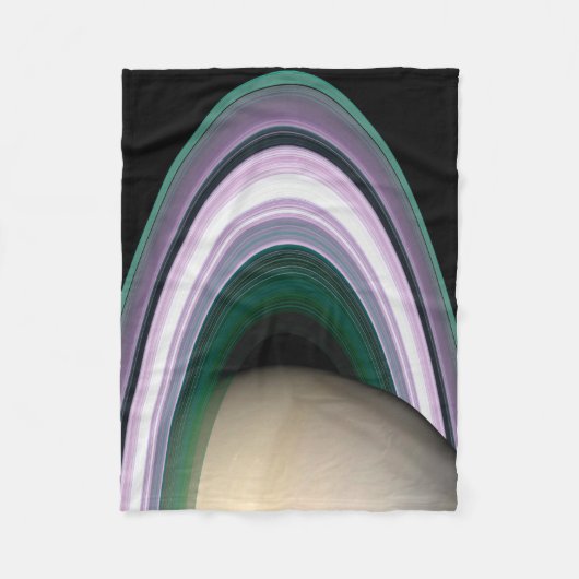 Saturn Fleece Deken (Voorkant)