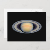 Saturn (Hubble Telescope) Briefkaart (Voorkant / Achterkant)